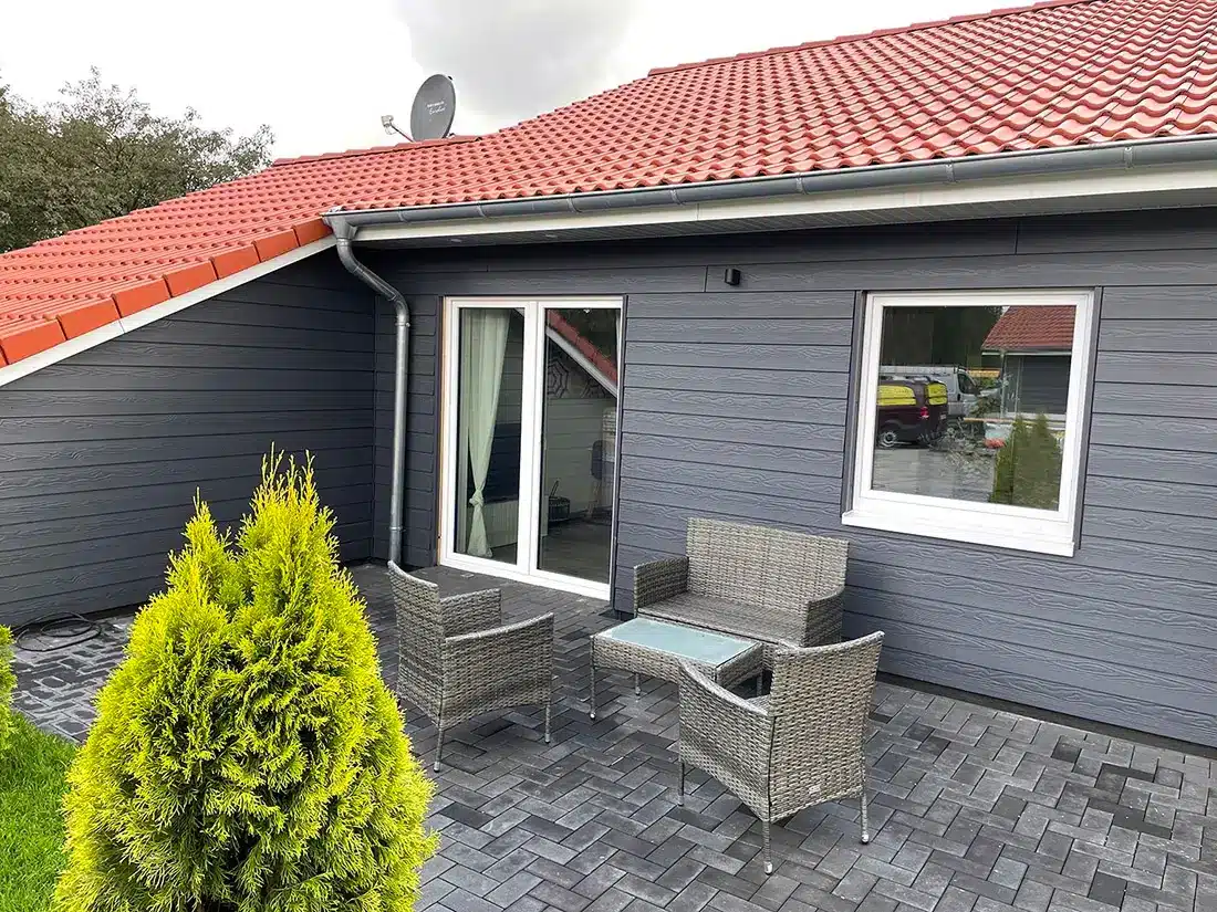 Ferienwohnung, Terrasse Terrasse Ferienwohnung