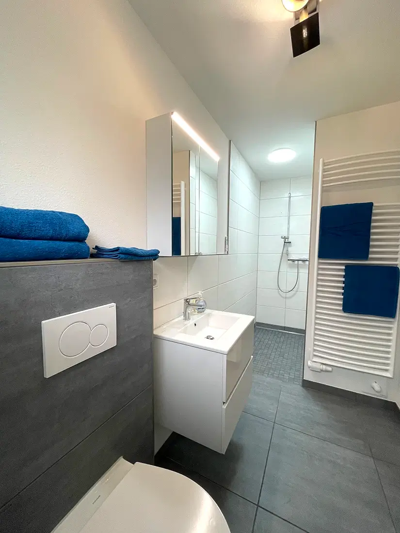 Ferienwohnungen, Dusche Dusche Ferienwohnung