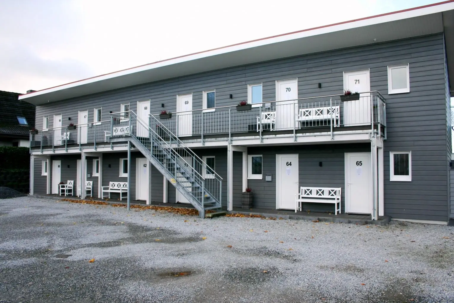 Aussenansicht, Gästehaus Marius die Comfortzimmer