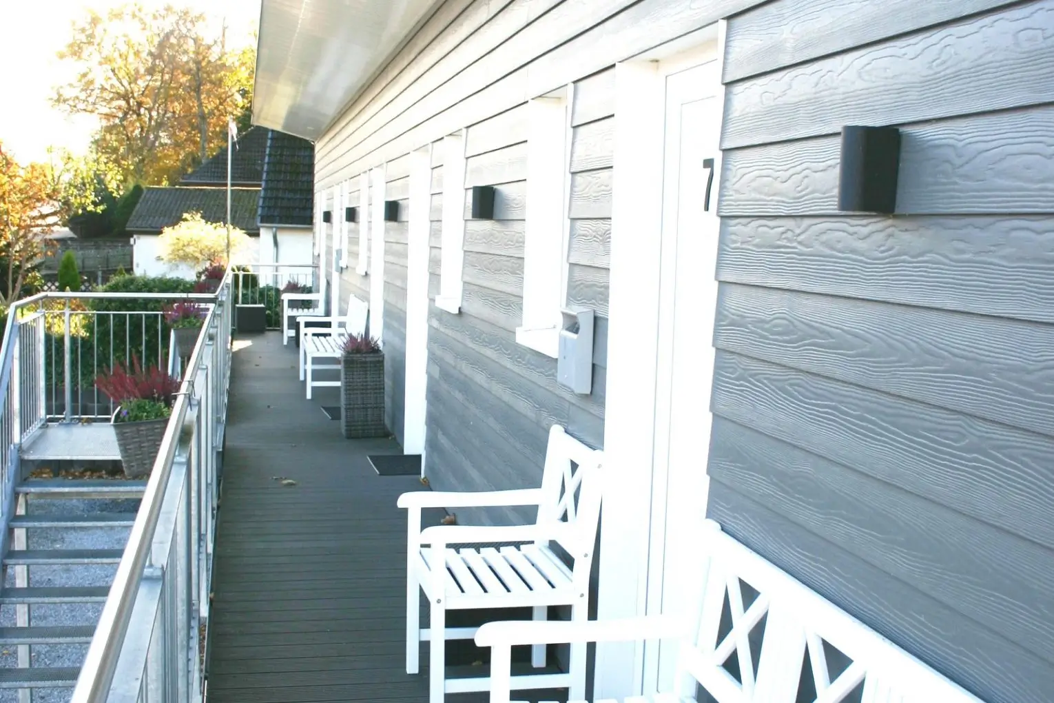 Gästehaus Marius der Aussenaufgang