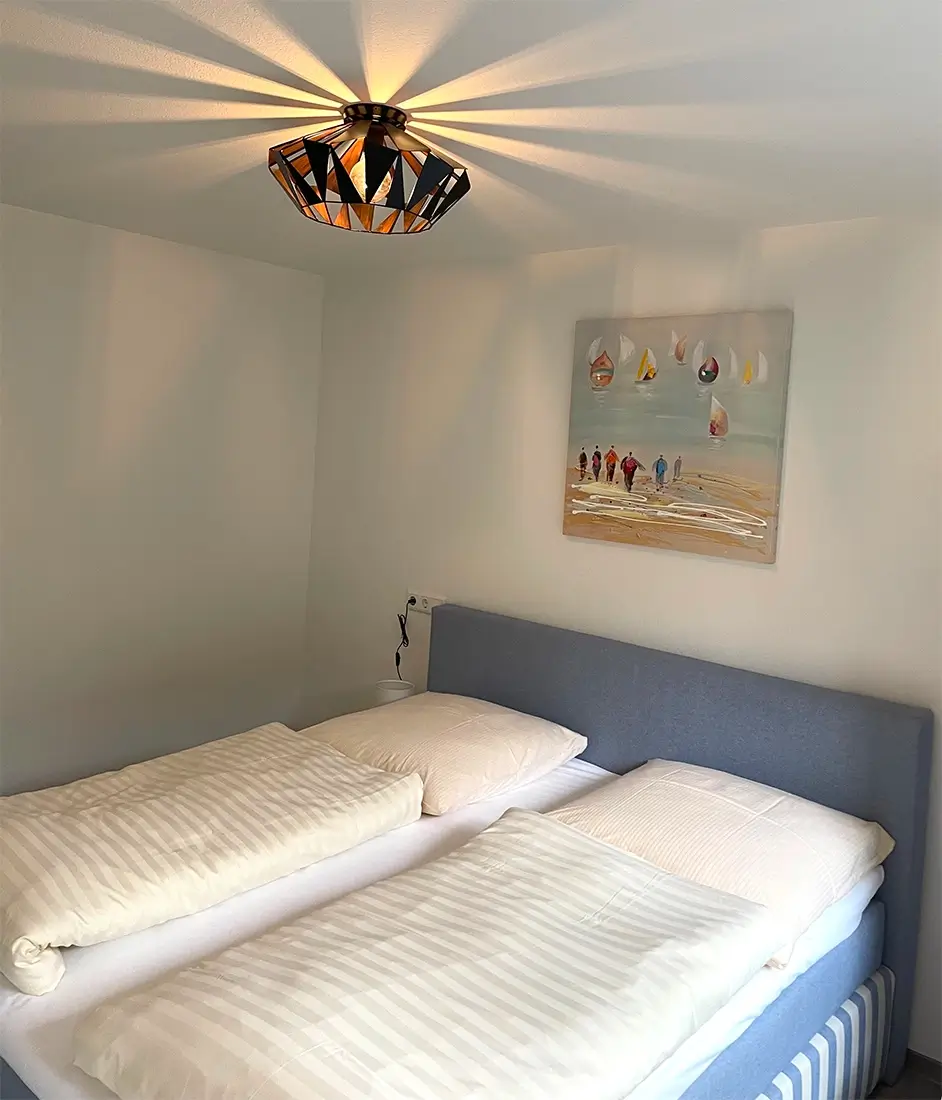 Ferienwohnungen Ansicht Doppelbett Ansicht Doppelbett