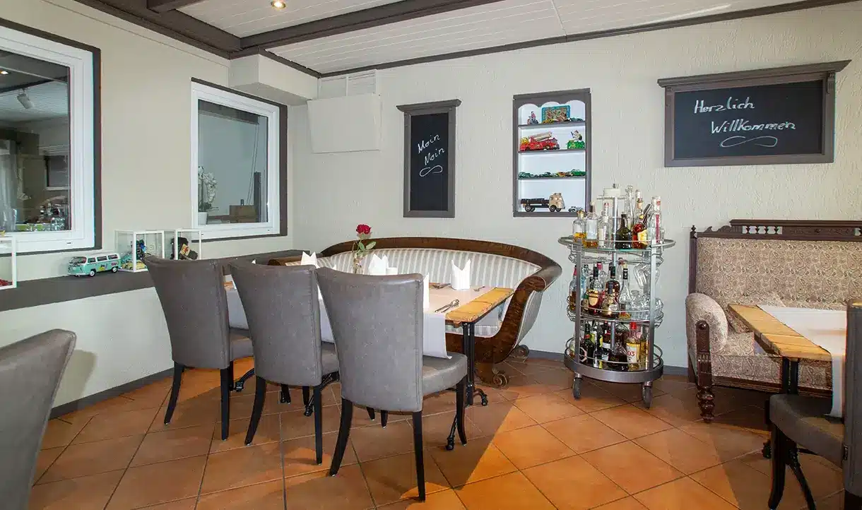 Kleine, gemütliche Ecke im Restaurant