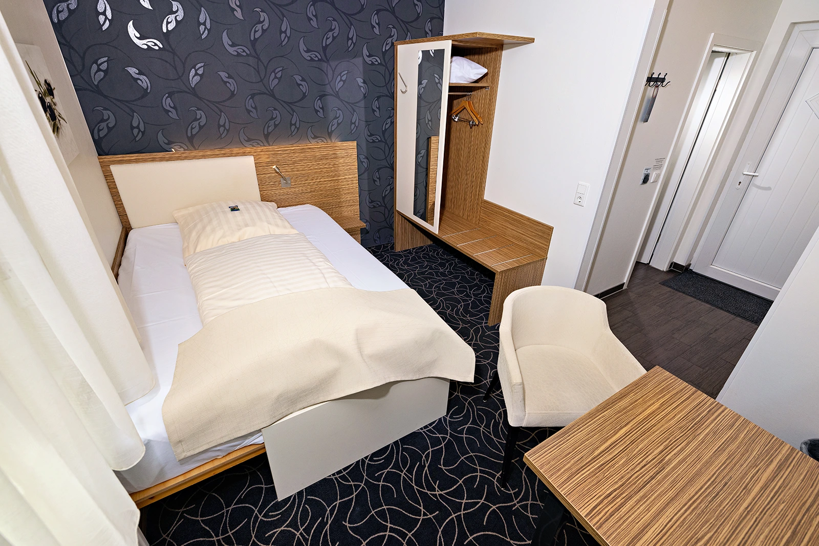 Kategorie Classic, EZ im Haus Julius, Schlafzimmer.