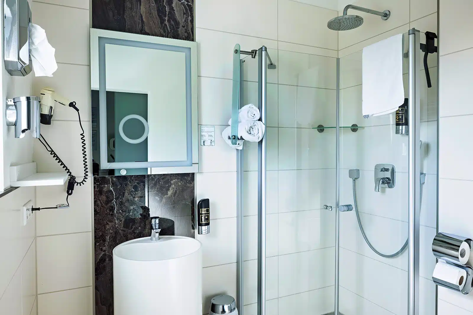 Badezimmer im Haus Marius